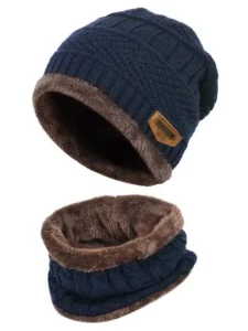 FISH Cap Winter Hat And Neck Warmer For Women Knit Hat Skullies Beanies - Cap For Men